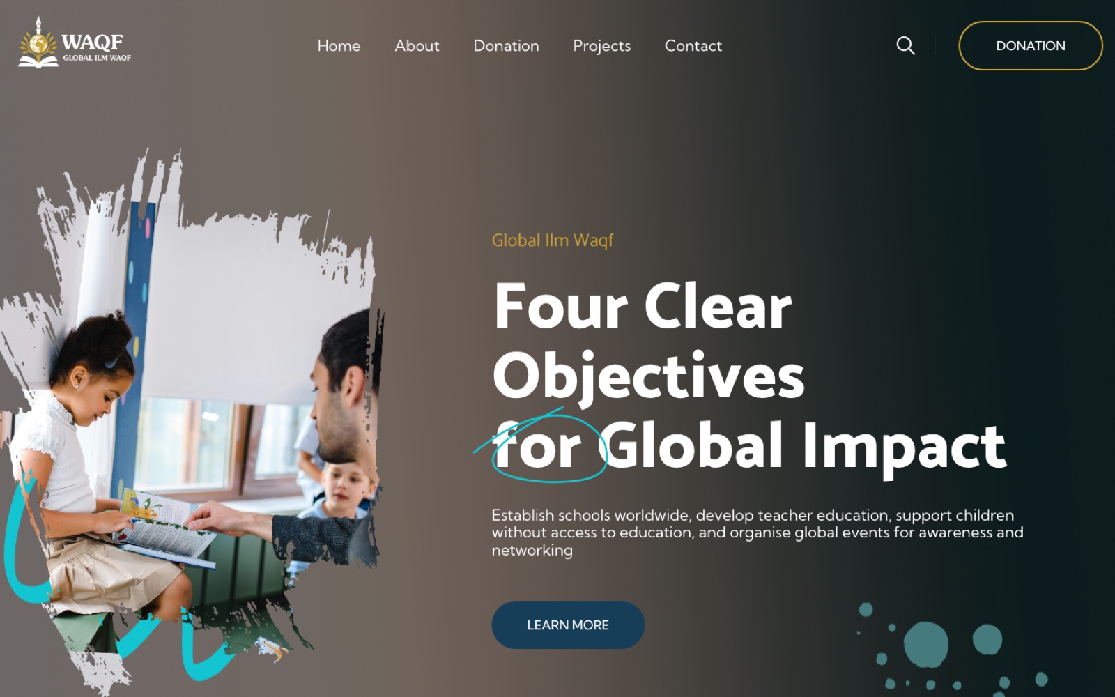 Global Ilm Waqf homepage